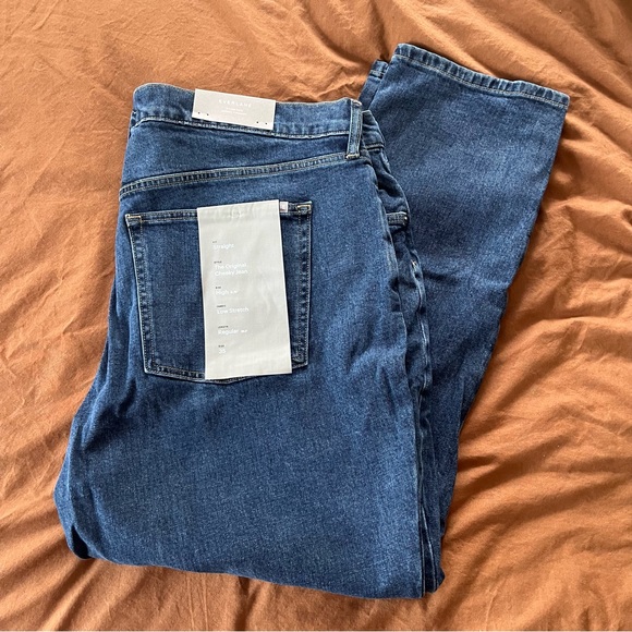 NWT Everlane The Original Cheeky Jean in Washed Midnight - Picture 6 of 8